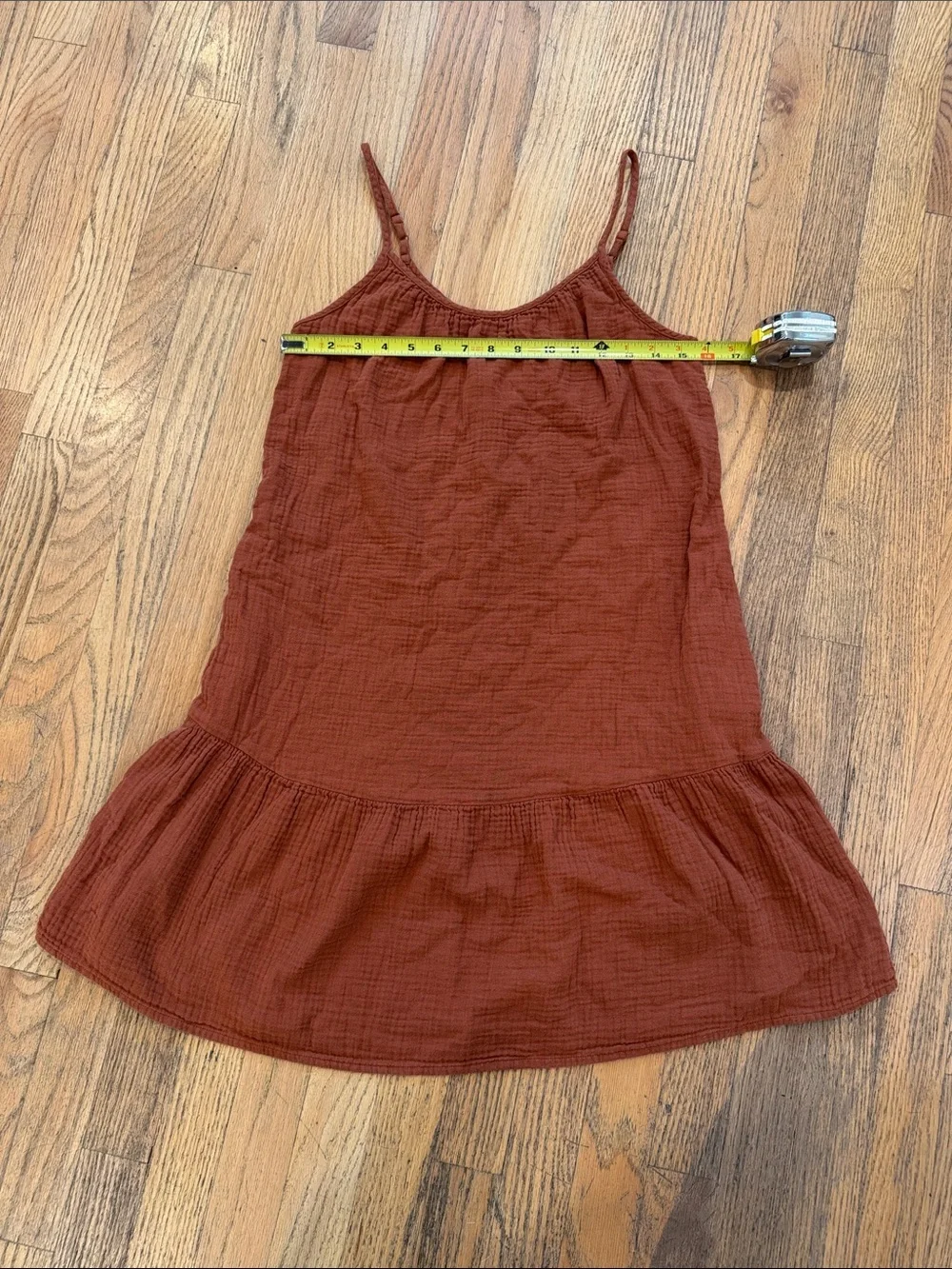 Universal Thread Rust-Brown Textured Tank Dress - Picture 5 of 9